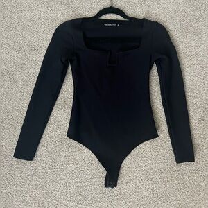 Abercrombie long sleeve bodysuit